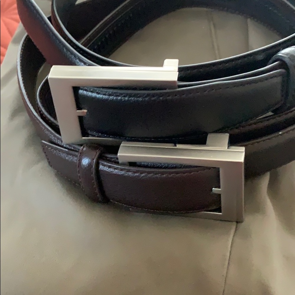 Men One Size “No Holes” Belts